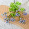 Simulação de camomila nórdica decorativa pequena margarida falso flor ornamentos mesa pequena flor de seda fresca simulação buquê atacado