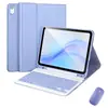 Adequado para iPad 11ª Geração 2025 A16 Teclado Bluetooth Capa Protetora Air11 Capa de Couro Cinza Magnética Destacável com Suporte para Caneta