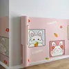 Papel de Parede Autoadesivo Estilo Cartoon Infantil e Puro Adesivos de Parede à Prova d'Água Papel de Parede para Casa Decoração de Parede de Fundo para Quarto Sala de Estar Adesivos