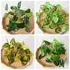 Ventas directas del fabricante: Decoración de pared de planta de césped artificial persa, plantas verdes de hoja perenne, manojos pequeños para decoración de proyectos, plantas verdes artificiales