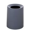 Papelera de plástico sin tapa de estilo nórdico europeo creativo para baño, oficina, dormitorio, sala de estar, hogar, 8L