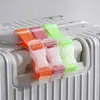 Cinta para bagagem de viagem com fivela, suporte externo para bagagem, cinta de fixação, clipe de fixação para bagagem