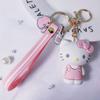 Nuevo Llavero de Dibujos Animados Serie Kt Epoxy Muñeca Linda Colgante para Bolso Máquina de Garra Regalo Evento Promoción Mayoreo