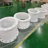 Fuelle de PTFE de gran diámetro, tubería de brida de PTFE, tubería de conexión flexible de PTFE F4 conexión suave expandible ampliada