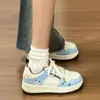 Zapatillas Blancas Estilo Campus para Mujer, Nuevos Zapatos Casuales Transpirables Otoño e Invierno 2026, Zapatillas Versátiles para Estudiantes para Combinar con Faldas