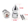 Adecuado para motocicleta Yamaha R1 Yzf-R1 1998-2013 Eje de Soporte de Cuerpo Cónico Cromado