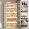 Armario de almacenamiento para el hogar, no requiere instalación, organizador de armario para bebés, armario de almacenamiento de plástico para ropa y snacks de niños, armario de almacenamiento para dormitorio