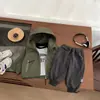 Chaqueta de moda y genial para bebé niño, Otoño e Invierno, Ropa nueva para bebé, Ropa deportiva de exterior a la moda para niños, Chaqueta casual