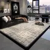 Alfombra para Sala de Estar con un Toque de Lujo Ligero y de Gama Alta, Alfombra de Terciopelo de Cristal de Fácil Cuidado, Alfombra para Mesita de Noche de Dormitorio, Alfombra Grande para Cubrir Toda el Área, Alfombra para Mesa de Café