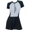 Moda Praia Feminina 2025 Novo Para Meninas Ligeiramente Acima do Peso Cobertura de Pele Slim Plus Size Vestido Piscina Especial Roupa de Banho Esportiva