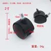 Ruedas Giratorias de Plástico de 1.0-2 pulgadas con Frenos para Cunas de Bebé, Carritos de Noche y Carritos Pequeños