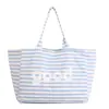 Bolso tote minimalista de doble cara estilo coreano, bolso de lona casual estilo perezoso Y2K con estrellas, bolso de hombro casual versátil para mujer, gran capacidad