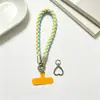 Cordón trenzado para teléfono móvil, Correa corta para muñeca para prevenir la pérdida, Accesorio de funda de teléfono portátil y versátil, Correa de muñeca personalizable