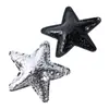 Mini Bolso Colgante de Cuero Brillante Plisado de Cinco Puntas Cadena Creativa para Teléfono Móvil Llavero Colgantes Pequeños Accesorios