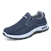 Zapatos Nuevos de Verano para Hombre Zapatilla Slip-on Zapatos de Papá Transpirables y para Pies Malolientes Zapatos de una Sola Capa Suela Suave Zapatos de Tela Old Beijing para Hombre