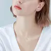 Comercio Exterior Más Vendido Collar de Moissanita D Color de Seis Garras de 1 Quilate para Mujer Colgante de Moissanita de Plata de Ley S925 Joyería al por Mayor