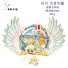 Adesivo de geladeira Hangzhou Cidade Zhejiang Turismo De Madeira Lago Oeste Adesivo de geladeira Ponto cênico Pagode Leifeng Wenchuang Lembrança Atacado