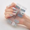 Fabricante de Pegatinas para Uñas Plataforma Transfronteriza Suministro de Alta Calidad Artesanía Láser 3D Estampado en Caliente Película para Esmalte de Uñas Pegatina para Uñas