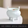 Estufa de Velas de Tres Patas Doméstica Simple de Doble Asa Mini Aromaterapia Portavelas Creativo Quemador de Incienso Aromático Adornos Decorativos