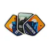 Parches de Hombro y Brazaletes Personalizados para Personal de Seguridad, Insignias Tejidas, Accesorios para Ropa, Parches de Velcro, Parches de Subsidio, Etiquetas de Tela para Insignias, Parches de Hombro Personalizados