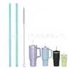Color Stanley Tritan Transparente Pajita de Repuesto Alta Transparencia Stanley32/40oz Taza para Coche Universal