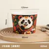 Tigela de Papel Descartável, Redonda, Espessada, Tigela para Lanche para Levar, Marmita de Grau Alimentício para Uso em Barracas, Personalizável para Uso Doméstico e Comercial, Tigela de Arroz Estilo Chinês