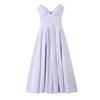Vestido de Tubo Sexy Elegante Estilo Francés Cintura Hueso de Pescado Escote Profundo en V Vestido de Noche Playa Elegante Gran Vuelo Vestido Largo para Mujer