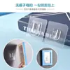 Gancho Gancho Adhesivo Super Fuerte Fila Sin Taladro Detrás de la Puerta Gancho de Plástico para Ropa Gancho de Pared Cocina Gancho Transparente Sin Clavos