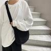Bolso de mujer de otoño e invierno, nueva versión coreana, bolso de pana de gran capacidad, bolso de mensajero de hombro simple, venta al por mayor de fábrica