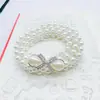 2026 Nova Corrente de Cintura com Pérolas Feminina Estilo Coreano Cinto Decorado com Strass e Pérolas Moda Doce Vestido Cinto Elástico