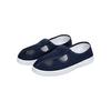 Zapatos de Lona Suave para Verano Antiestáticos de Cuatro Ojales a Prueba de Polvo Venta al por Mayor de Fábrica Taller Libre de Polvo Transpirables de Corte Bajo de Cuatro Ojales