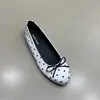 Sapatilhas de Poá com Laço Estilo Francês para Mulheres 2026 Novos Mocassins Slip-On Rasos com Bico Redondo Estilo Francês