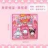 Sanrio Nuevo Libro Tranquilo Magnético Sin Cortar Bricolaje Haciendo Escena de Vestir Pegajoso Hecho a Mano Niñas Juguetes Educativos