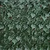 Valla de exterior con planta verde de simulación transfronteriza, valla falsa de batata verde artificial, decoración de hojas de red, valla de jardín