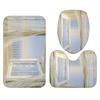 Cortina de ducha de poliéster, moderna, sencilla, impermeable y antimoho, serie especial de ventanas originales, YL1516