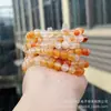 Pulsera de Cristal de Piedra Original Agata Florido Natural Joyería de Alta Calidad Regalo Original para Pareja Regalo de Vacaciones Venta al por Mayor Joyería para Mujeres