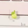 Joyas para Uñas de Dibujos Animados Tridimensionales de Fondo Plano Frutas Joyería DIY Color Puro Estilo Crema Pendientes Pequeños Accesorios Hechos a Mano Materiales