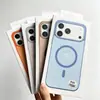 Atracción Magnética Amigable con la PielAdecuado para Funda 17Pm con Colores Contrastantes, Funda para Teléfono Apple 16, Serie iPhone 18, Acrílico Amigable con la Piel