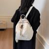 Mochila Casual de Compras para Mujer 2025 Nueva Moda Gran Capacidad Mochila Escolar de Viaje Estilo Coreano Mochila para Viajero Ruiying