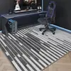 Alfombra para sala de e-sports, tapete para piso de silla de computadora, silla giratoria, silla de e-sports, absorbente de agua, secado rápido, tapete antideslizante, para uso doméstico, resistente a la suciedad, tapete insonorizado