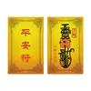 Fornecedor Fabricante Cartão de Paz e Bênção de Zhang Tian Shi Cartão de PVC Thangka Cartão de Plástico