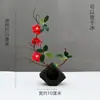 Decoração de Apresentação de Pratos de Restaurante de Hotel com Flores e Plantas, Decoração de Bandeja de Sashimi e Frutos do Mar, Guarnição de Sushi Japonês, Enfeites Criativos