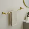Barra de Toallas de Acero Inoxidable para Baño Estante de Almacenamiento de Doble Barra Montado en Pared Versión Extendida Accesorios para Portarrollos de Papel Higiénico