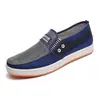 Zapatos Casuales de Lona y Mezclilla para Hombre de Primavera y Otoño, Cómodos, de Lino Estilo Antiguo de Pekín, Slip-On para Estudiantes Hombres, Zapatos de Comercio Exterior