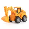 Veículo de engenharia de fricção para crianças mais vendido, escavadeira, trator, carro de brinquedo de simulação divertido, vendas diretas da fábrica