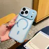 Funda para Teléfono Móvil Adecuada para Iphone17Promax, Textura Mate tipo Piel, Succión Magnética, Cubierta Protectora Integral para Apple 16 con Película para Lente