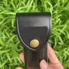 Funda universal plegable de alta gama para exteriores de dos capas de cuero de vaca genuino funda de cuero genuino para cuchillo cuchillo tallado a mano funda de cuchillo de cuero de primera capa