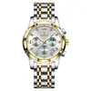 LIGE/Nuevo Reloj de Pulsera de Cuarzo de Moda para Negocios con Esfera Grande para Hombre Multifuncional Luminoso Impermeable