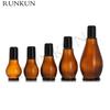En stock de fábrica botella de aceite esencial marrón de 5ml 10ml 15ml 20ml 30ml 50ml 100ml