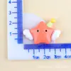 Marco de Fotos Creativo Brillante, Funda de Teléfono DIY, Hebilla de Zapato, Alas de Estrella de Cinco Puntas, Pasador de Pegamento Cremoso DIY, Accesorios de Resina
